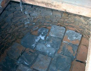 Harvesting Ice for the LeDuc Ice House Image